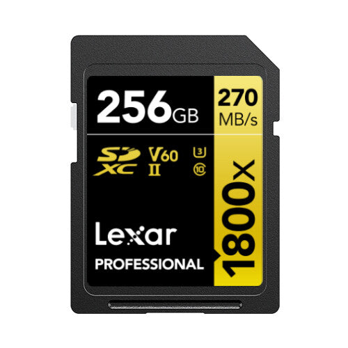 Lexar LSD1800256G-BNNNG hukommelseskort 256 GB SDXC Klasse 10