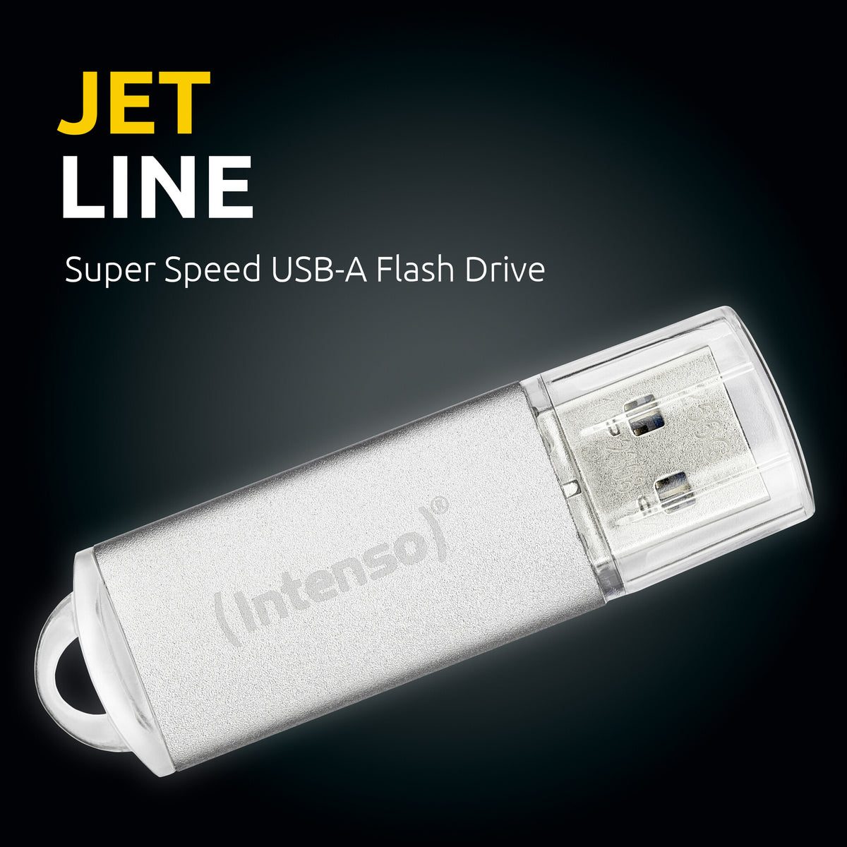 Intenso Pendrive 64GB Jet Line USB 3.2, Silver EU (3541490)