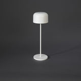 Konstsmide Lille hvid bordlampe portable