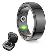 Ksix Saturn Nej Aktivitetsmåler med smart ring IP68 Sort