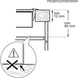 Electrolux LHR3233CK Sort Indbygget 29 cm Keramisk 2 zone(s)