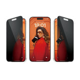 PanzerGlass ® Privacy Skærmbeskyttelse iPhone 15 Pro | Ultra-Wide Fit