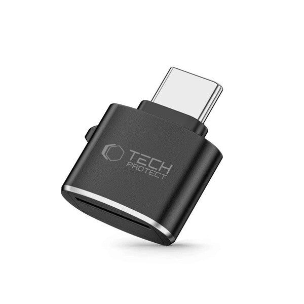 Tech-Protect 5906302361953 kabel kønsskifter microSD Card USB-C Sort