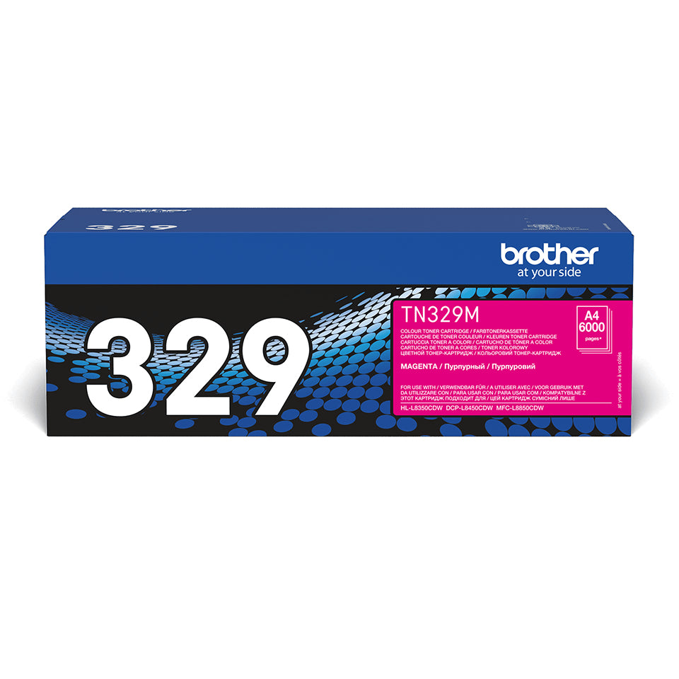 Brother TN-329M tonerpatron 1 stk Original Magenta