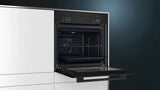 Siemens iQ100 HB010FBA1 ovn 66 L Sort