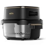 MOVA AF20 PRO frituregryde Enkelt 4 L Enkeltstående 1700 W Varmluftsteger Sort, Guld