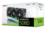 PNY NVIDIA GeForce RTX 5080 16GB GDDR7 SDRAM
