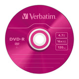 Verbatim DVD-R Colour 4,7 GB 5 stk