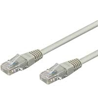 Goobay CAT 6 U/UTP CCA 1m Grey