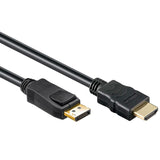 Allteq CC-DP-HDMI-6 videokabel adapter DisplayPort HDMI Type A (Standard) Blå