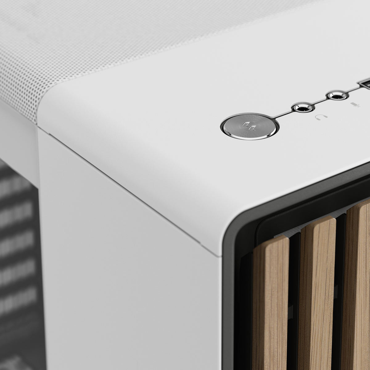 Fractal Design North Tower ATX Hvid