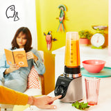 Tefal Blend Up BL190AF0 blender 0,85 L Bordplade blender 1000 W Beige, Sort, Transparent