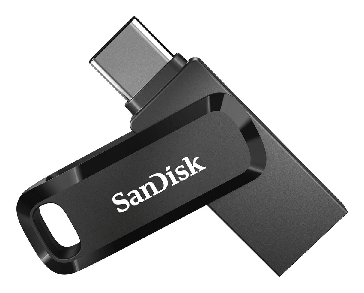 SanDisk Ultra Dual Drive Go USB-nøgle 512 GB USB Type-A / USB Type-C 3.2 Gen 1 (3.1 Gen 1) Sort