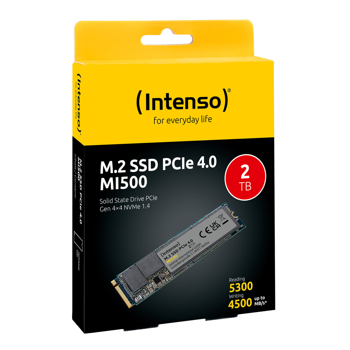 Intenso 3836470 intern solid state drev 2 TB M.2 PCI Express 4.0 NVMe