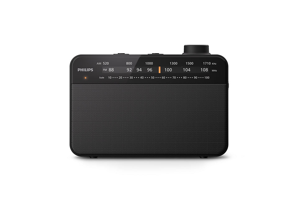 Philips TAR2509 Privat radio Sort