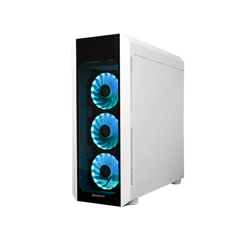 Chieftec GL-03W-OP computeretui Midi Tower Hvid