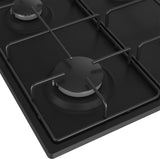 Beko HIBG64120SB kogeplade Sort Indbygget 60 cm Gaskomfur 4 zone(s)