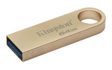 Kingston Technology DataTraveler 64 GB 220 MB/s Metal USB 3.2 Gen 1 SE9 G3