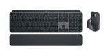 Logitech Master MX Keys S Combo tastatur Mus inkluderet Kontor Bluetooth QWERTY US International Grafit