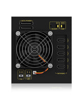 ICY BOX IB-575SSK-12G 8.89 cm (3.5") Backplane Black