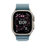 Apple Watch Ultra 3 OLED 49 mm Digital 422 x 514 pixel Berøringsskærm 5G Titanium Wi-Fi GPS (satellit)