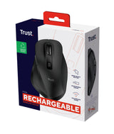 Trust Fyda mus Kontor Højre hånd RF Wireless + USB Type-A Optisk 2400 dpi