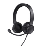 Trust HS-260 Headset Ledningsført Halsbånd Kontor/Callcenter USB Type-A Sort