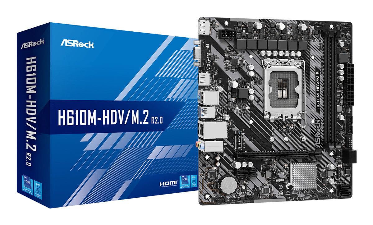 Asrock H610M-HDV/M.2 R2.0 Micro-ATX LGA1700