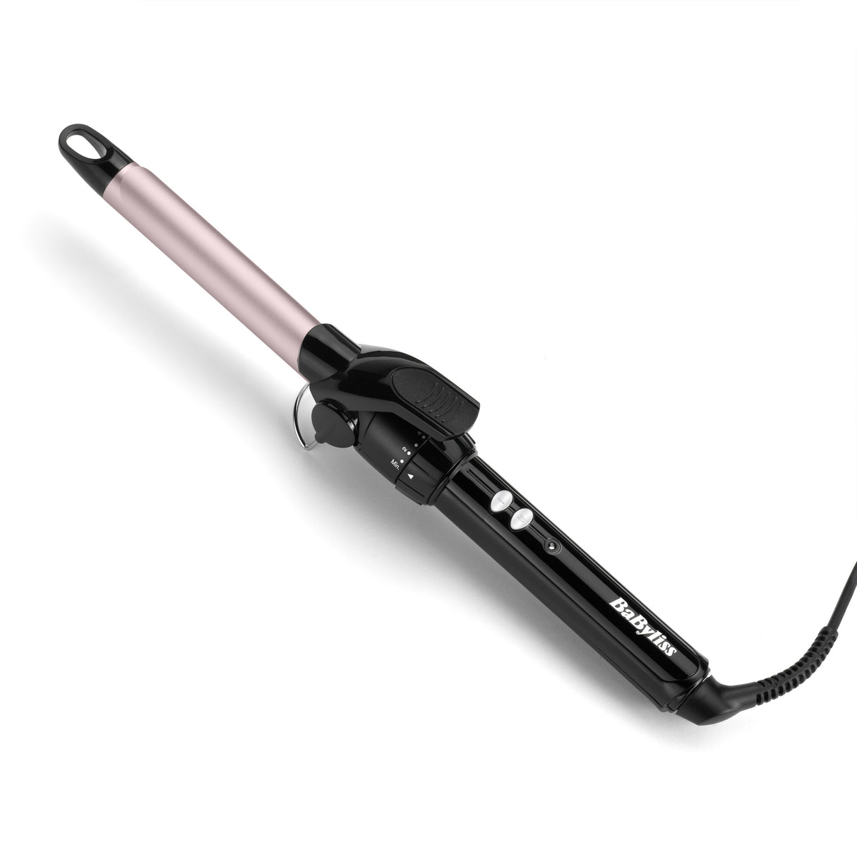 BaByliss Pro 180 19mm Krøllejern Varm Sort, Lyserød 1,8 m