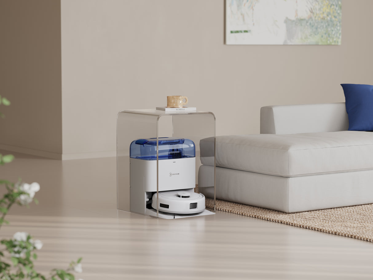 Ecovacs Deebot MINI Blue 1,4L Blå, Hvid