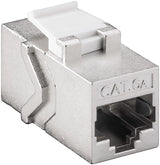 GOOBAY - Keystone RJ45 mellemled - 2 x RJ45(8P8C) hun, CAT6a skærmet