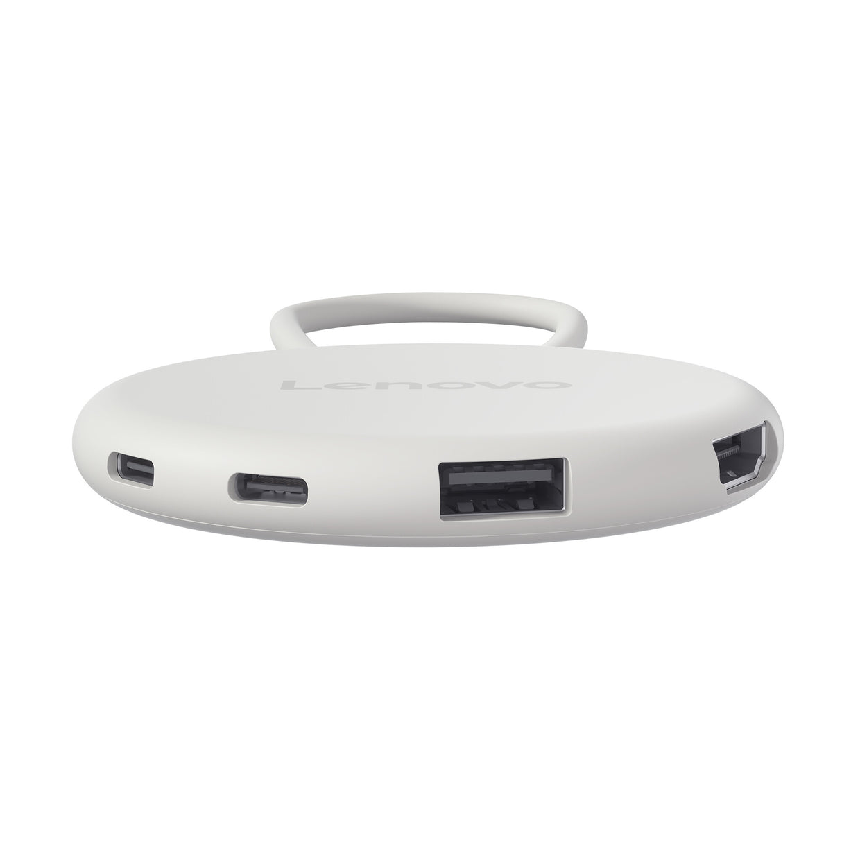 Lenovo Slim USB-C 3.2 Hub USB 3.2 Gen 2 (3.1 Gen 2) Type-C 10000 Mbit/s Grå