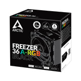 ARCTIC Freezer 36 A-RGB Processor Luftkøler 12 cm Sort 1 stk