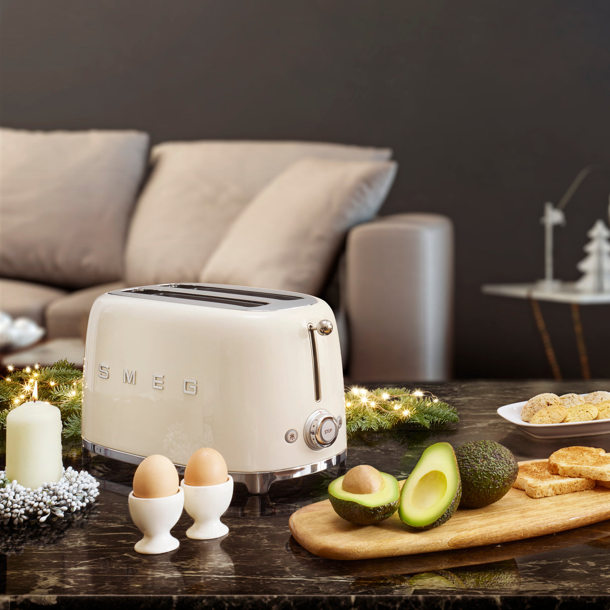 Smeg TSF01CREU brødrister