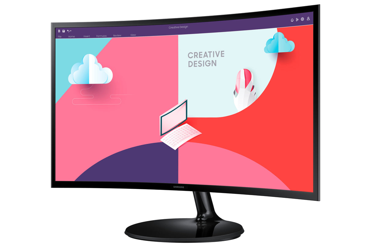 Samsung S36C computerskærm 68,6 cm (27") 1920 x 1080 pixel Fuld HD LCD Sort