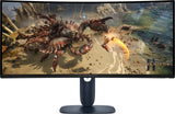 Alienware 34 Gaming Monitor AW3425DWM 34 VA 3440 x 1440 (UltraWide) HDMI DisplayPort 180Hz