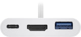 Goobay USB-C multiport-adapter HDMI, PD, hvid