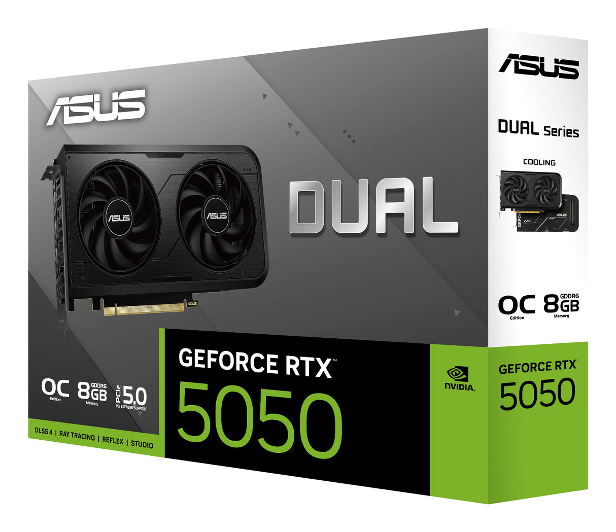 ASUS Dual -RTX5050-O8G NVIDIA GeForce RTX 5050 8 GB GDDR6