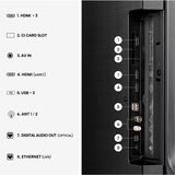 Hisense 55E7S 139,7 cm (55") 4K Ultra HD Smart TV Wi-Fi Sort 330 cd/m²