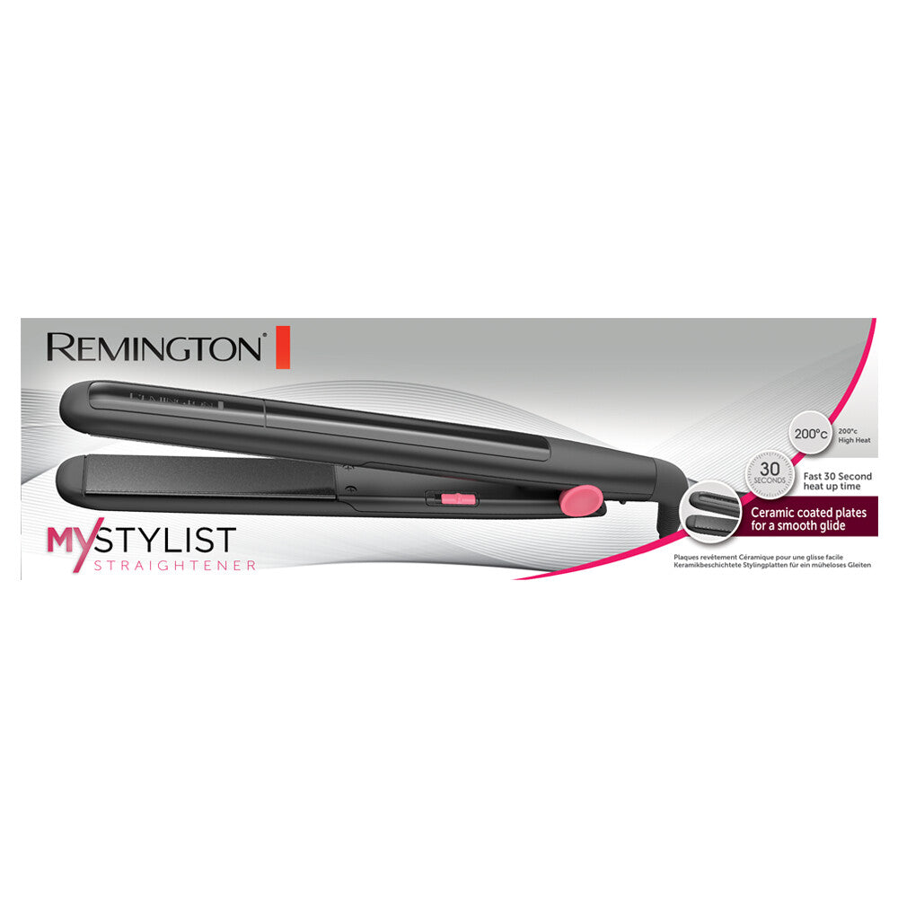 Remington S1A100 hårstyler Glattejern Varm Sort, Lyserød 1,8 m
