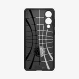 Spigen Liquid Air mobiltelefon etui 17 cm (6.7") Cover Sort