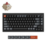 Keychron V1 Ultra 8K tastatur Universel Bluetooth QWERTY Sort