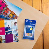 Brother LC527XLY blækpatron 1 stk Original Højt (XL) udbytte Gul