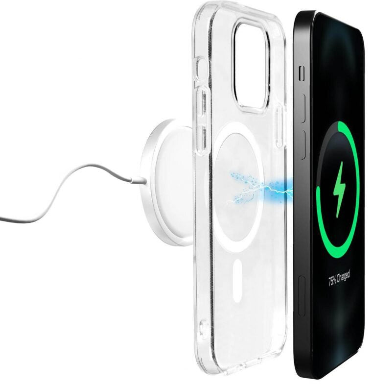 PURO LITE MAG mobiltelefon etui 15,5 cm (6.1") Cover Transparent