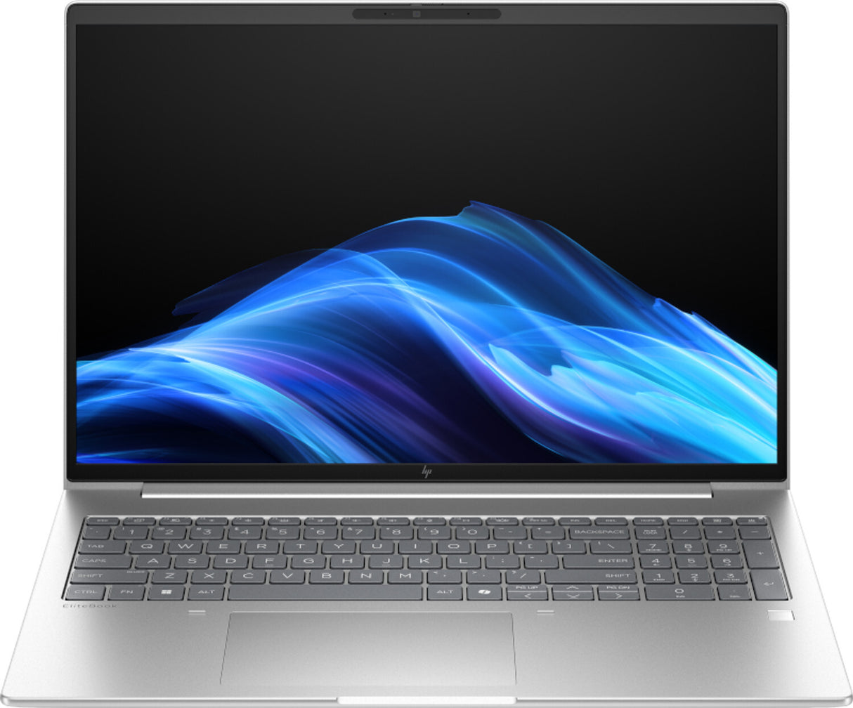 HP EliteBook 6 G1i AI Intel Core Ultra 5 225U Laptop 40,6 cm (16") WUXGA 24 GB DDR5-SDRAM 512 GB SSD Wi-Fi 7 (802.11be) Windows 11 Pro AI PC Sølv