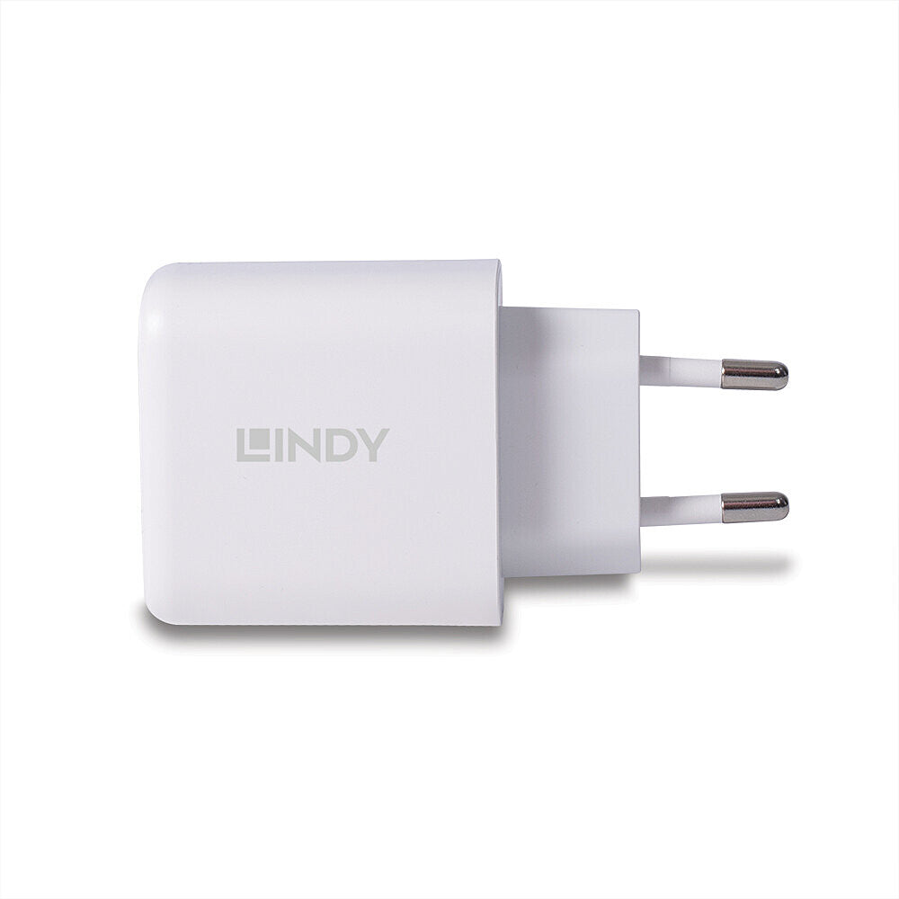 Lindy 73424 oplader til mobil enhed Universel Hvid Vekselstrøm Hurtig opladning Indendørs