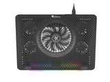 GENESIS Oxid 450 køling til laptop 39,6 cm (15.6") 2400 rpm Sort