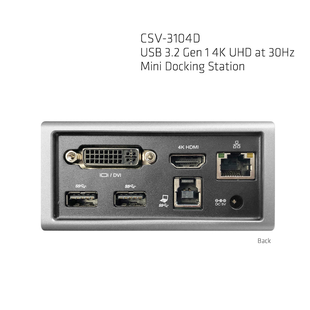 Club 3D CSV-3104D 8-in-1 USB gen 1 Dockingstation