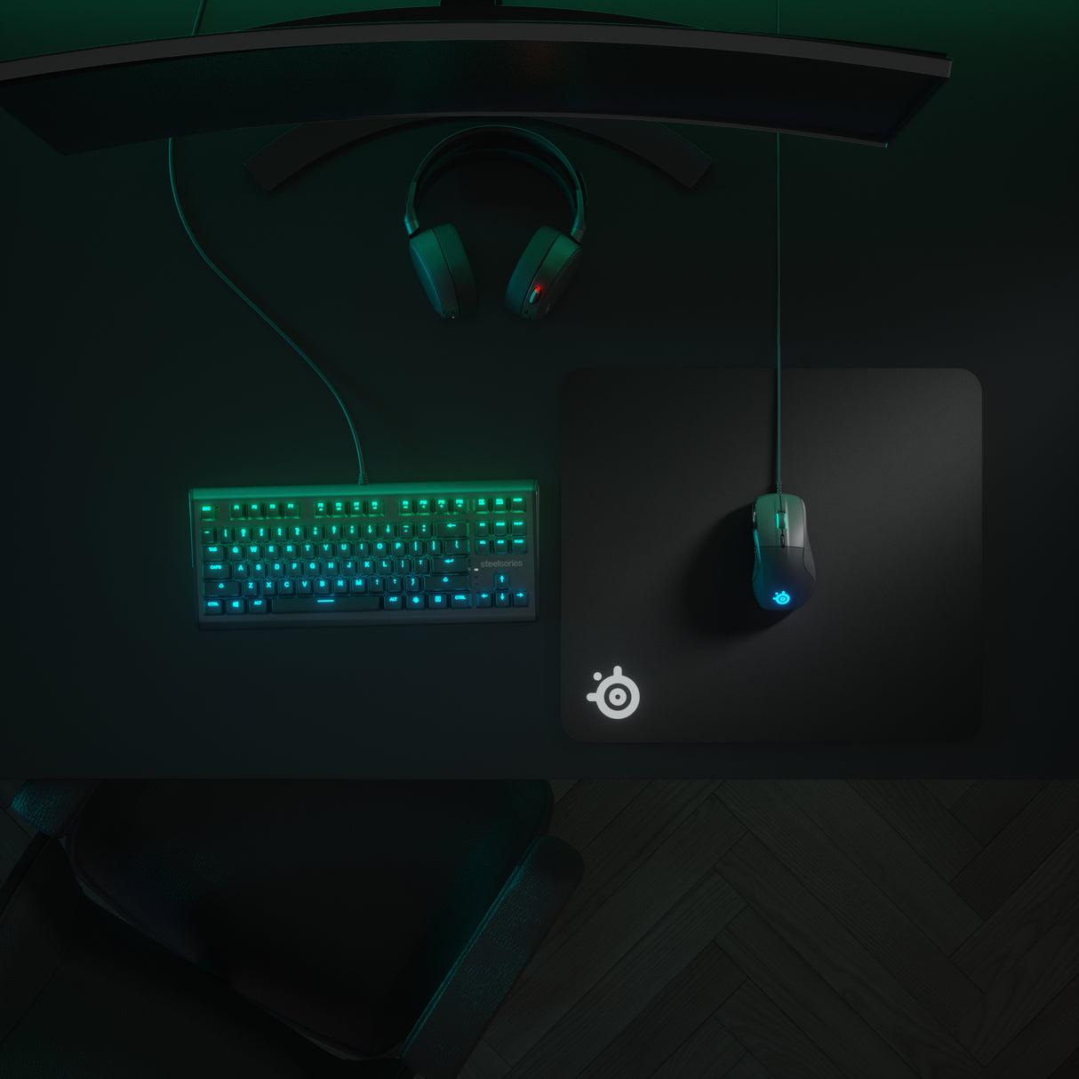 SteelSeries Surface QcK Heavy Mousepad musemåtte