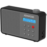 Kenwood CR-M25DAB-H Portable DAB+ radio m/ Bluetooth og indbygget batteri - grå
